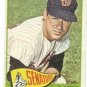 1965 Topps baseball card #21 Don Blasingame Good condition, Washington Senators