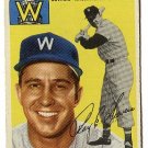 1954 Topps baseball card #245 Roy Sievers VG Washington Senators