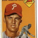 1954 Topps baseball card #236 (B) Paul Penson VG condition Philadelphia Phillies