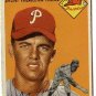 1954 Topps baseball card #236 (B) Paul Penson VG condition Philadelphia Phillies