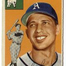 1954 Topps baseball card #232 Lou Limmer EX Philadelphia Athletics