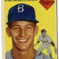 1954 Topps baseball card #211 Don Hoak G/VG Brooklyn Dodgers