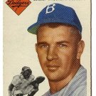 1954 Topps baseball card #209 (B) Charlie Thompson VG Brooklyn Dodgers