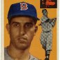 1954 Topps baseball card #195 Bill Consolo Vg Boston Red Sox