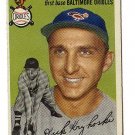 1954 Topps baseball card #150 (B) Dick Kryhoski EX Baltimore Orioles