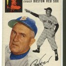 1954 Topps baseball card #133 (B) Del Baker VG Boston red Sox