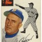 1954 Topps baseball card #133 (C) Del Baker EX Boston red Sox