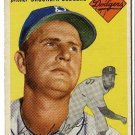 1954 Topps baseball card #126 Ben Wade VG Brooklyn Dodgers