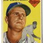 1954 Topps baseball card #126 Ben Wade VG Brooklyn Dodgers