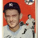 1954 Topps baseball card #96 Charlie Silvera Vg New York yankees