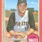 1968 Topps baseball card #598 Gene Alley EX