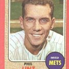 1968 Topps baseball card #594 Phil Linz NM