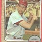 1968 Topps baseball card #567 Clay Dalrymple Nm (miscut)