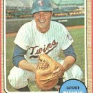 1968 Topps baseball card #515 Russ Nixon EX