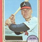 1968 Topps baseball card #476 Woody Woodward NM