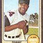 1968 Topps baseball card #413 Tommy McCraw EX/NM