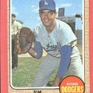 1968 Topps baseball card #298 Jim Brewer EX