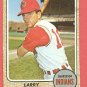 1968 Topps baseball card #197 Larry Brown EX