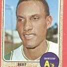 1968 Topps baseball card #109 Bert Campaneris EX/NM