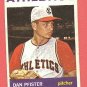 1964 Topps baseball card #302 Dan Pfister Vg Kansas City A's