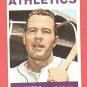 1964 Topps baseball card #196 Jim Gentile VG/EX Kansas City A's