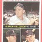 1964 Topps baseball card #10 Home Run Leaders Harmon Killebrew, Dick Stuart, Bob Allison VG