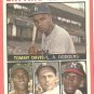 1964 Topps baseball card #7 Batting leaders Tommy Davis, Robert Clemente, Hank aaron, Dick Groat VG