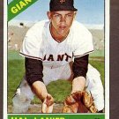 1966 Topps baseball card #271 Hal Lanier EX/NM San Francisco Giants