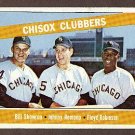 1966 Topps baseball card #199 (B) ChiSox Clubbers Bill Skowron, Johnny Romano, Floyd Robinson VG