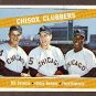 1966 Topps baseball card #199 (B) ChiSox Clubbers Bill Skowron, Johnny Romano, Floyd Robinson VG