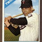 1966 Topps baseball card #190 (B) Jimmie Hall VG Minnesota twins
