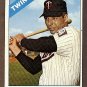 1966 Topps baseball card #190 (B) Jimmie Hall VG Minnesota twins