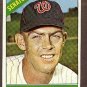 1966 Topps baseball card #165 Don Lock EX/Nm washington Senators