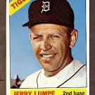 1966 Topps baseball card #161 Jerry Lumpe EX/NM (miscut) Detroit Tigers