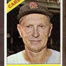 1966 Topps baseball card #76 Red Schoendienst NM St. Louis cardinals