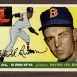 1955 Topps baseball card #148 Hal Brown EX Boston Red Sox