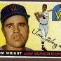 1955 Topps baseball card #141 (B) Tom Wright NM Washington Nationals