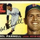 1955 Topps baseball card #140 (B) Mel Parnell EX Boston red Sox
