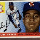 1955 Topps baseball card #132 (B) Bob Trice EX Kansas City A's