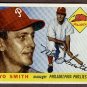 1955 Topps baseball card #130 (B) Mayo Smith EX/NM Philadelphia Phillies
