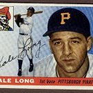 1955 Topps baseball card #127 (D) Dale Long EX Pittsburgh Pirates