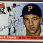 1955 Topps baseball card #127 (D) Dale Long EX Pittsburgh Pirates