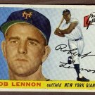1955 Topps baseball card #119 Bob Lennon EX/NM New York Giants