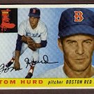 1955 Topps baseball card #116 Tom Hurd VG+ (light crease) Boston Red Sox