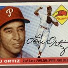 1955 Topps baseball card #114 (B) Lou Ortiz EX/NM Philadelphia Phillies