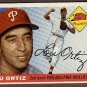 1955 Topps baseball card #114 (B) Lou Ortiz EX/NM Philadelphia Phillies