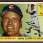 1955 Topps baseball card #110 (B) Gus Zernial EX (very light small crease) Kansas City Athletics