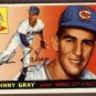 1955 Topps baseball card #101 Johnny Gray EX/NM Kansas City Athletics