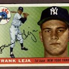1955 Topps baseball card #99 (B) Frank Leja EX+ New York Yankees
