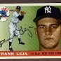 1955 Topps baseball card #99 (B) Frank Leja EX+ New York Yankees